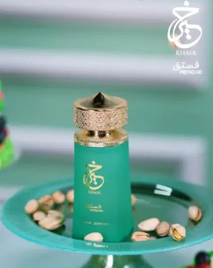 100% original khair pistachio de paris corner arabic perfume 100 ml – unisex oriental fragrance of luxury and freshness